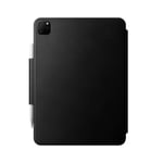 NOMAD iPad Pro 11 (gen 2/3/4) Fodral Leather Folio Plus Svart