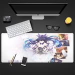 DATE A LIVE XXL Gaming Mouse Pad - 900 x 400 x 3 mm – extra large mouse mat - Table mat - extra large size - improved precision and speed - rubber base for stable grip - washable-6_900x400