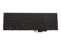 Lenovo - Ersättningstangentbord För Bärbar Dator - Med Trackpoint - Bakgrundsbelyst - Qwerty - Spanska - Latinamerika - För Thinkpad P16 Gen 1 21D6, 21D7