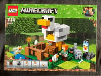 NEW SEALED LEGO MINECRAFT 21140 CHICKEN COOP SET