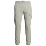 Jack & Jones Men's Cuffed Cargo Trousers Slim Fit Casual Combat Bottom 28W-36W
