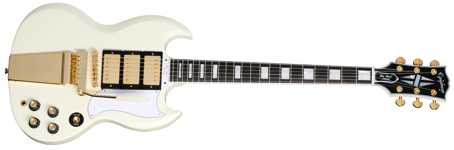 Epiphone 1963 Les Paul SG Custom (Maestro Vibrola, Classic White )