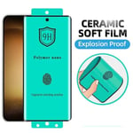 2 Pack Full Coverage Soft Film For Samsung Galaxy S21 Plus Screen Protector
