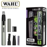 Wahl Lithium Ion Micro Finisher Detailer Face Ears Nose Eyebrow Hair Trimmer