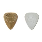 Jim Dunlop Flex50 Medium Guitar Pick Player Pack (Pack of 12) & HE777 Guitar Picks