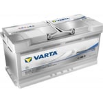 VARTA Fritidsbatteri 12V 105AH 950CCA (394x175x190/190mm) +høyre LA105