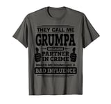 Family Grumpa Father's Day They Call Me Grumpa T-Shirt