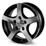 Enzo Yla Trailer Black/Polished 13x5,0 5/112 ET30 N70,1