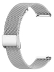 Urrem til Samsung Galaxy Watch 3 - 45 mm - Rustfrit stål - Sølv