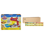 Play-Doh Kitchen Creations Noodle Party Playset for Children Aged 3 and Up with 5 Non-Toxic Colours & 24 Pack