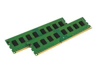 Kingston ValueRAM DDR3 kit 16 GB:2 x 8 GB DIMM 240-pin 1600 MHz / PC3-12800 unbu