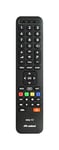 Meliconi - Télécommande Universelle Easy 4.1 pour 4 appareils TV, Sat, TNT, DVD, Box - 100% Fonctions d'origine - Touches Smart TV