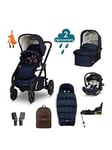 Cosatto Wow 3 Everything Bundle Travel System - Doodle Days, Denim