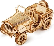 Robotime Träpusselmodell 3D Militär Jeep Mc701 Robotime Universal