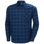 Helly Hansen Helly Hansen Aker Flannel Ls Shirt Ocean L, Ocean