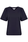 Part Two Women's T-Shirt Short Sleeves Jersey Tee Crew Neck Regular Fit, Night Sky, L