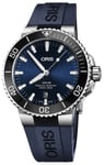 Oris 01 733 7730 4135-07 4 24 65EB Diving Sininen/Kumi Ø43.5 mm