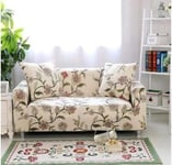 Sofa Cover 1/2/3/4 Seater Yellow Flower Pattern Couch Cover Polyester Spandex Printed Sofa Slipcover Stretch Fabric ,Settee Covers,Sofa Cover Pet Protector Dogs and Cats