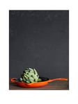 Le Creuset Signature Cast Iron Frying Pan With Metal Handle In Volcanic
