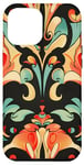 Coque pour iPhone 13 Pro Max Motif Cherokee Art Nouveau Design amérindien