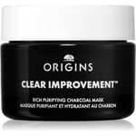 Origins Clear Improvement® Rich Purifying Charcoal Mask Rensemaske med aktiveret kul 30 ml