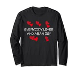 Fun Graphic-Everybody loves an Asian Boy Long Sleeve T-Shirt