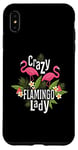 iPhone XS Max Crazy Flamingo Shirt Crazy Bird Lady Flamingos Flamingo Lady Case