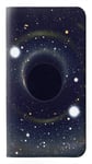 Black Hole PU Leather Flip Case Cover For Sony Xperia 1 II