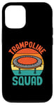 Coque pour iPhone 12/12 Pro Trampoline Squad Bounce Trampolinist Jump