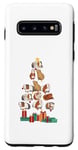 Galaxy S10 Guinea Pig Christmas Tree Cute Pigs Tee Graphic Case