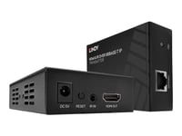 LINDY HDMI over Ethernet Extender and Distribution System 1080p (TX & RX) - Prolongateur audio/vidéo - HDMI - jusqu'à 120 m