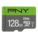PNY Elite Micro SD V10 minneskort 128 GB