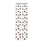 Love'n Layer Duo Night Black Stars Självhäftande nagellack