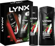 2 x LYNX Africa XXL Duo Set - Deodorant Bodyspray & Bodywash (250ml + 500ml)