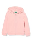 United Colors of Benetton Girls and Girl's C/CAPP. m/l 3gnsg5021 Hooded Sweatshirt, Pink 03Z, 5 Years