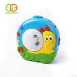 Hanging Creative Battery Operated Infant Baby Night Light projector with Music