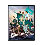 DOAQTE Scrubs Tv Show Poster Room Decor Canvas Prints Poster Wall Art Decoration Picture Prints On Canvas -20X28 Inch No Frame 1 Pcs