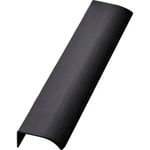 Handtag &#39;Linjal&#39;, svart borstad, l:200mm, c:160mm