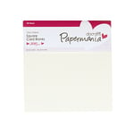 Papermania Cartes/Enveloppes Carrées (10PK 300Gsm) - Crème