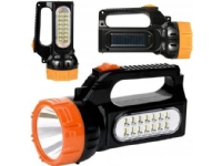 Libox flashlight LB0169 LIBOX rechargeable searchlight with solar lamp