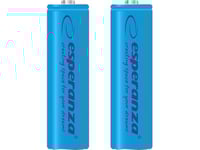 Esperanza Eza103b - 5901299923283 Esperanza Eza103b - Ni-Mh Aa 2000Mah Rechargeable Batteries -2 Packs - Blue