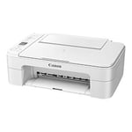 CANON Canon PIXMA TS3351 - Imprimante multifonctions couleur jet d'encre 216 x 297 mm (original) A4/Legal (support) jusqu'à 7.7 ipm (impression) 60 feuilles USB 2.0, Wi-Fi(n) blanc