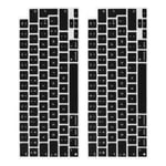2x French Keyboard Membrane Fit for Apple Notebook Pros 2021 14in/ 16in