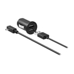 Garmin Billaddare 12V för Bilkamera 2x USB-A port + Kabel