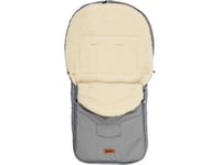 Sensillo Wool Sleeping Bag - Light Gray For Pram (95X40)