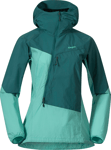 Bergans Bergans Women's Tind Windbreaker Anorak Light Malachite Green/Malachite Green XL, Light Malachite Green/Malachite Green