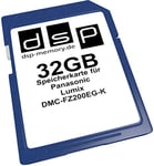 Carte mémoire 32 Go pour Panasonic Lumix DMC-FZ200EG-K