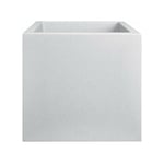 Elho - Jardinière carré en plastique 30 x 30 cm Vivo Next Square ciment clair