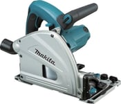 Makita SP6000J 165mm Plunge Cut Saw Complete with Connector Case/ Hex Wrench and Carbide-Tipped Saw Blade