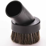 Horsehair Brush Round Tool for Nilfisk Hoover Vacuum Cleaners 32mm